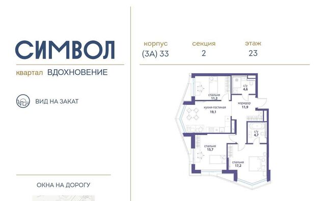 метро Авиамоторная ЖК Символ фото