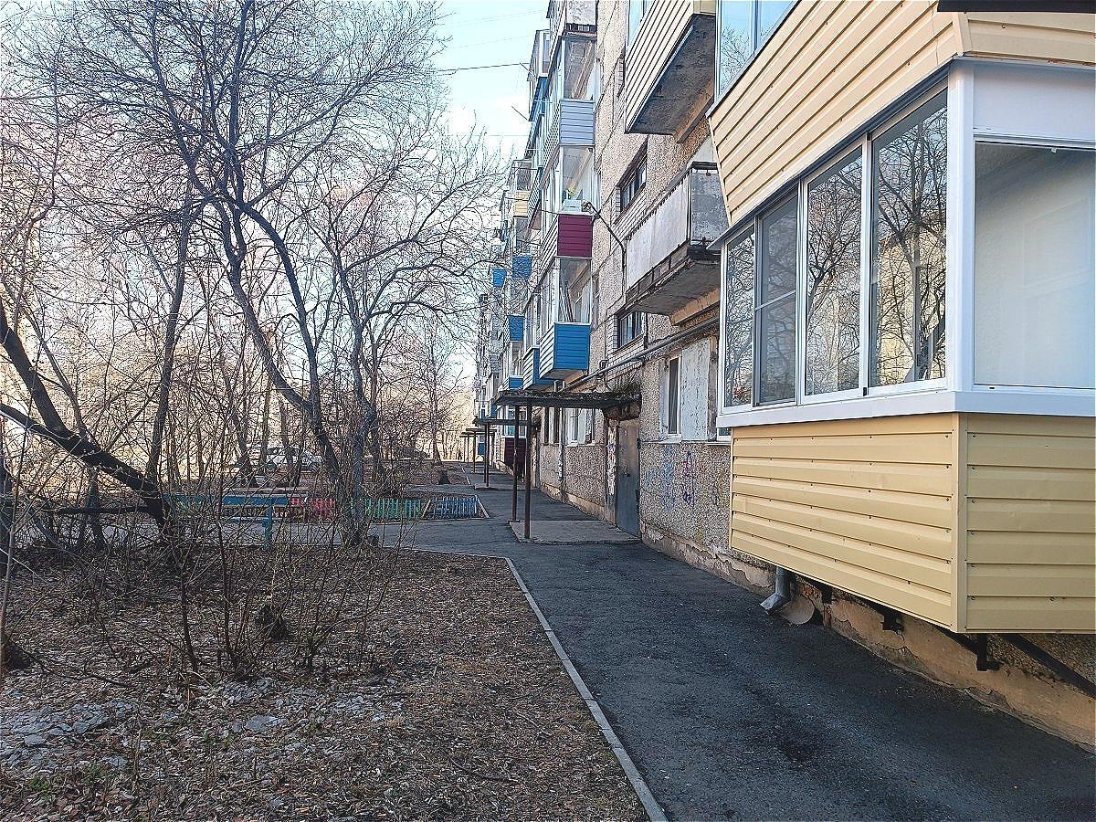 квартира г Амурск пр-кт Строителей 14а 3-й микрорайон, Амурский район фото 13