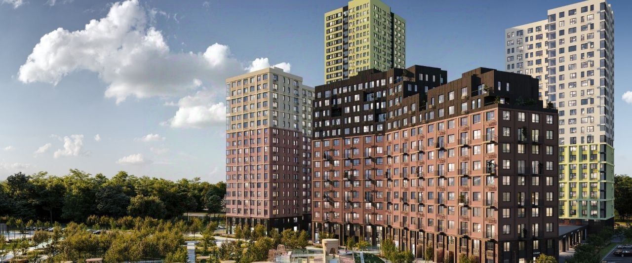 квартира г Екатеринбург микрорайон Сибирский Ботаническая ЖК «Сибирский сад» сад фото 14