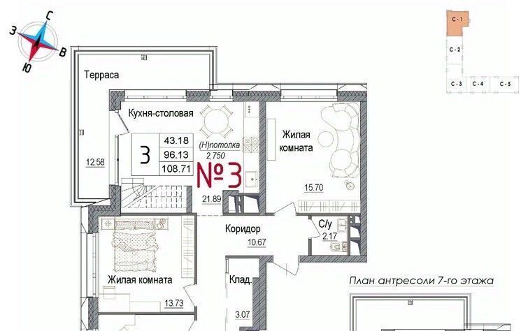 квартира г Наро-Фоминск ул Володарского 10 фото 1