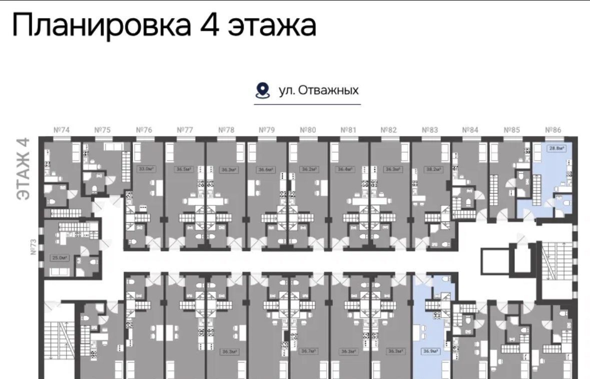 квартира г Санкт-Петербург метро Проспект Ветеранов ул Отважных 10 фото 2
