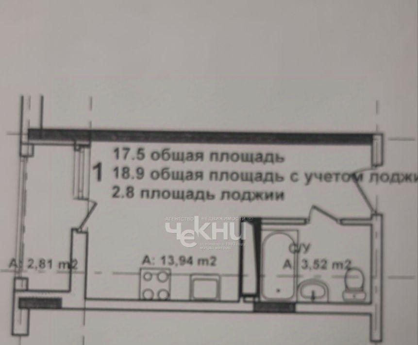 квартира г Нижний Новгород р-н Нижегородский ул. Академическая, 12, д. Афонино фото 2