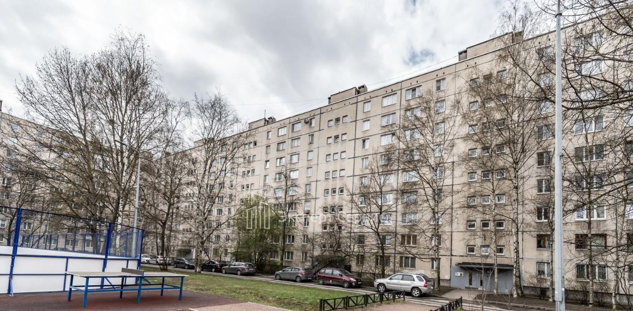 квартира г Санкт-Петербург метро Улица Дыбенко пр-кт Солидарности 12к/2к фото 14