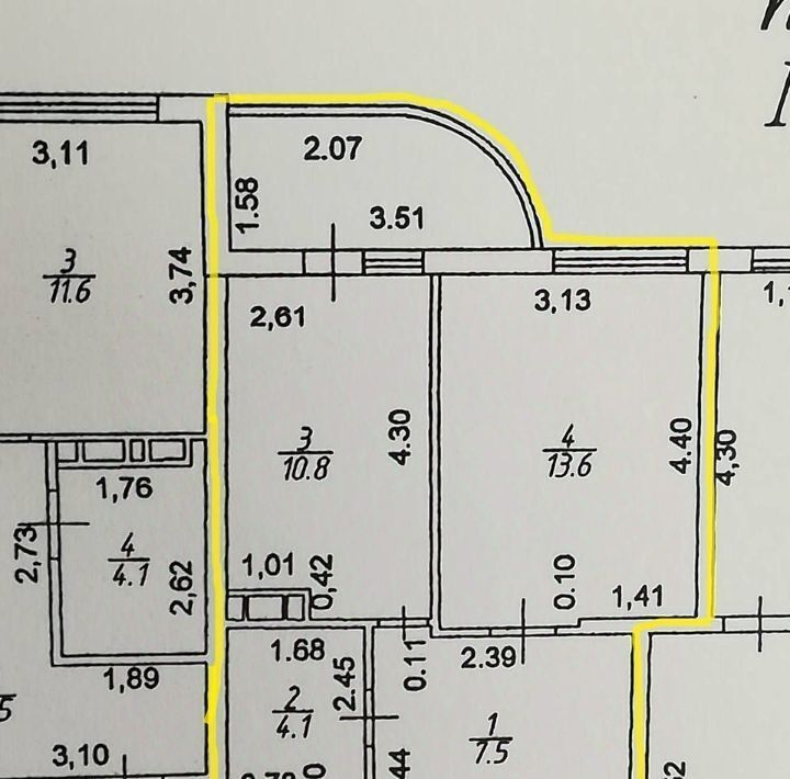 квартира г Краснодар п Краснодарский р-н Прикубанский 66к 1 фото 38