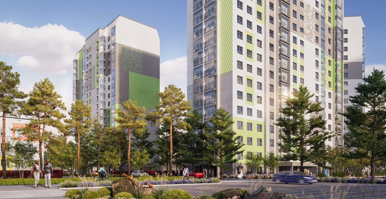квартира г Новосибирск ул Кедровая 3 блок-секция 3. 2, пос. Озерный фото 7