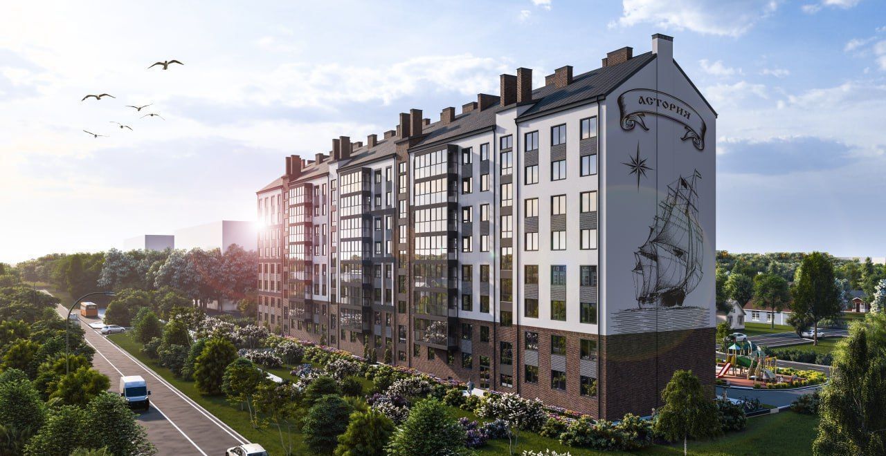 квартира г Калининград р-н Московский ул Подполковника Емельянова 1 фото 8