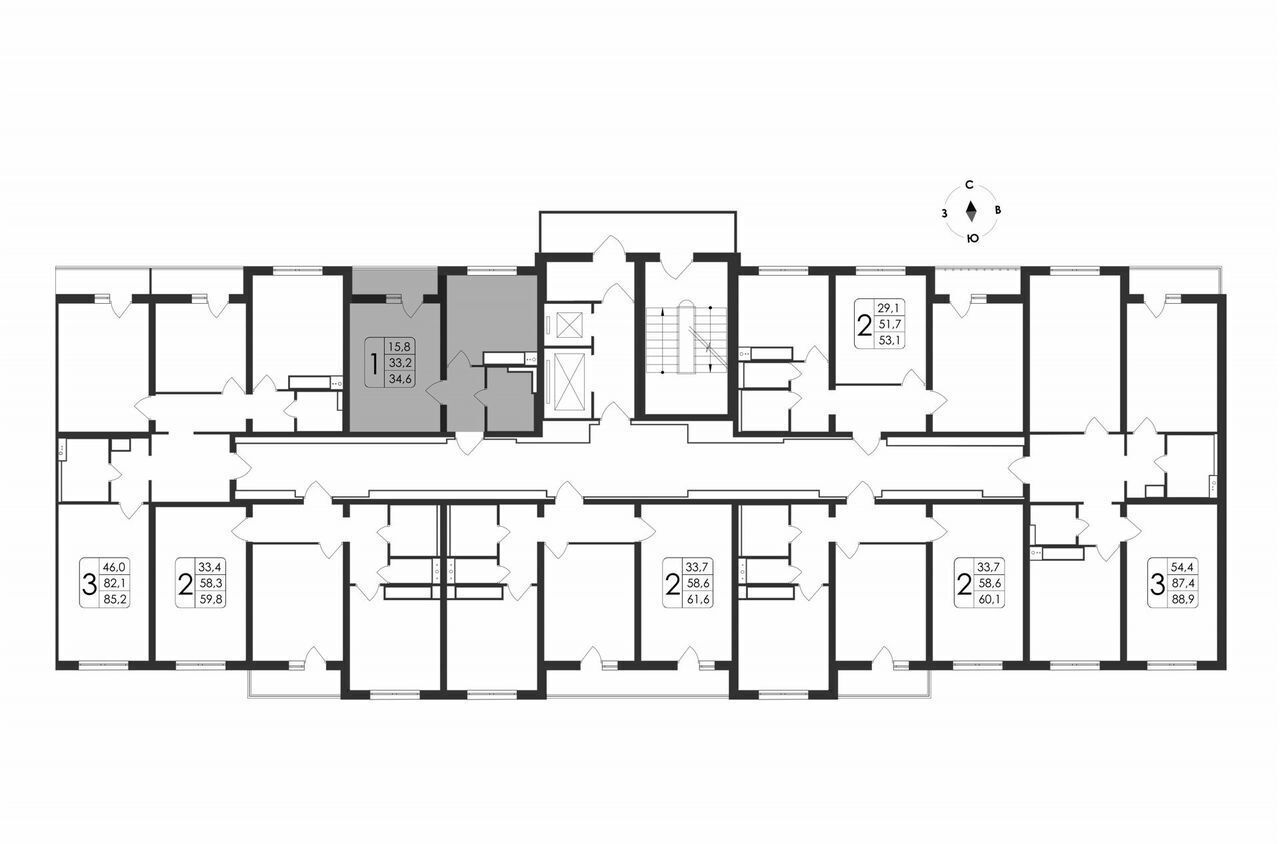 квартира г Воронеж р-н Центральный ул Шишкова 19 д. 140Б фото 16