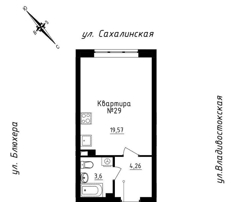 квартира г Екатеринбург Машиностроителей ул Кронштадтская 30 фото 1