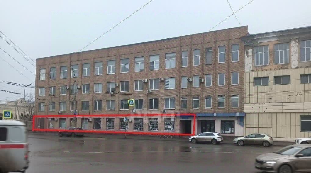 торговое помещение г Курск р-н Центральный ул Александра Невского 13а фото 1