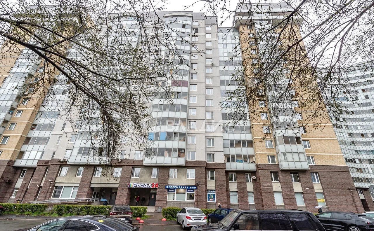 квартира г Санкт-Петербург метро Проспект Славы пр-кт Славы 52к/1 фото 22