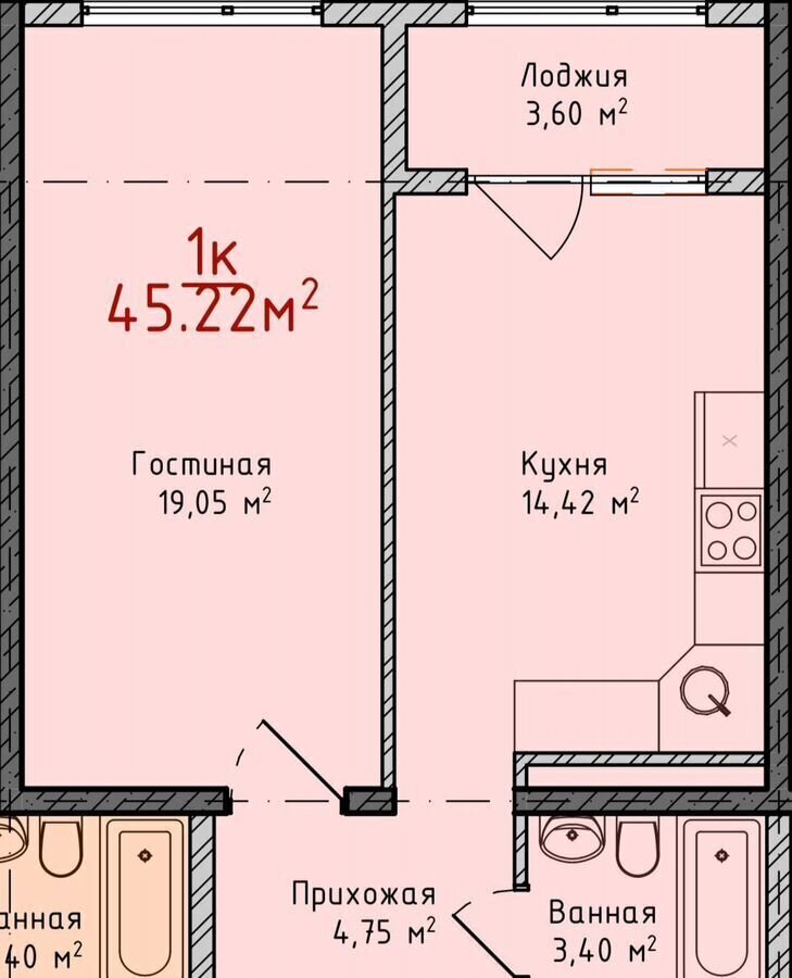 квартира г Махачкала р-н Кировский ул Даганова 139 Кировский внутригородской район фото 2