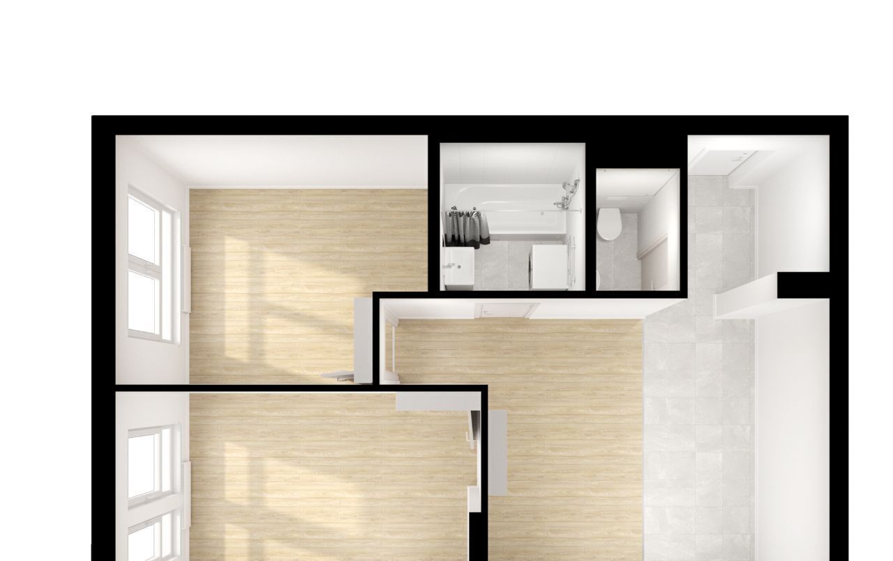 квартира г Москва метро Нагатинская проезд Нагатинский 1-й 2/3 фото 3