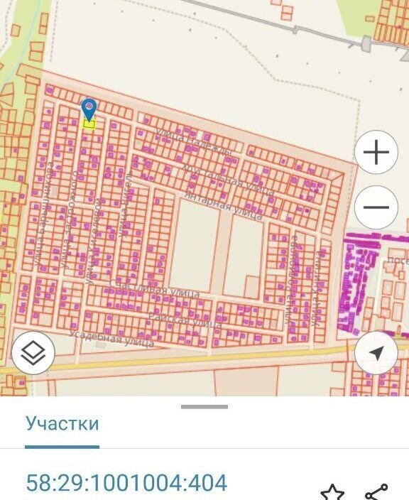 земля г Пенза Пенза-4 ул Застрожного р-н Октябрьский фото 1