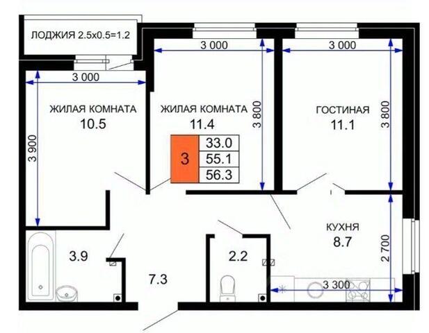 квартира ЖК «Дыхание» фото