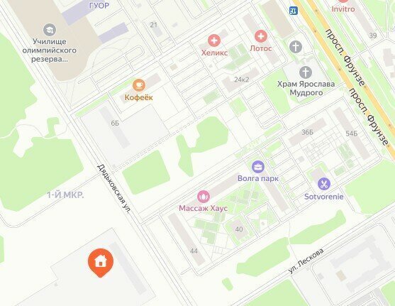 квартира г Ярославль ЖК Волга Парк 4б район Сокол фото 6