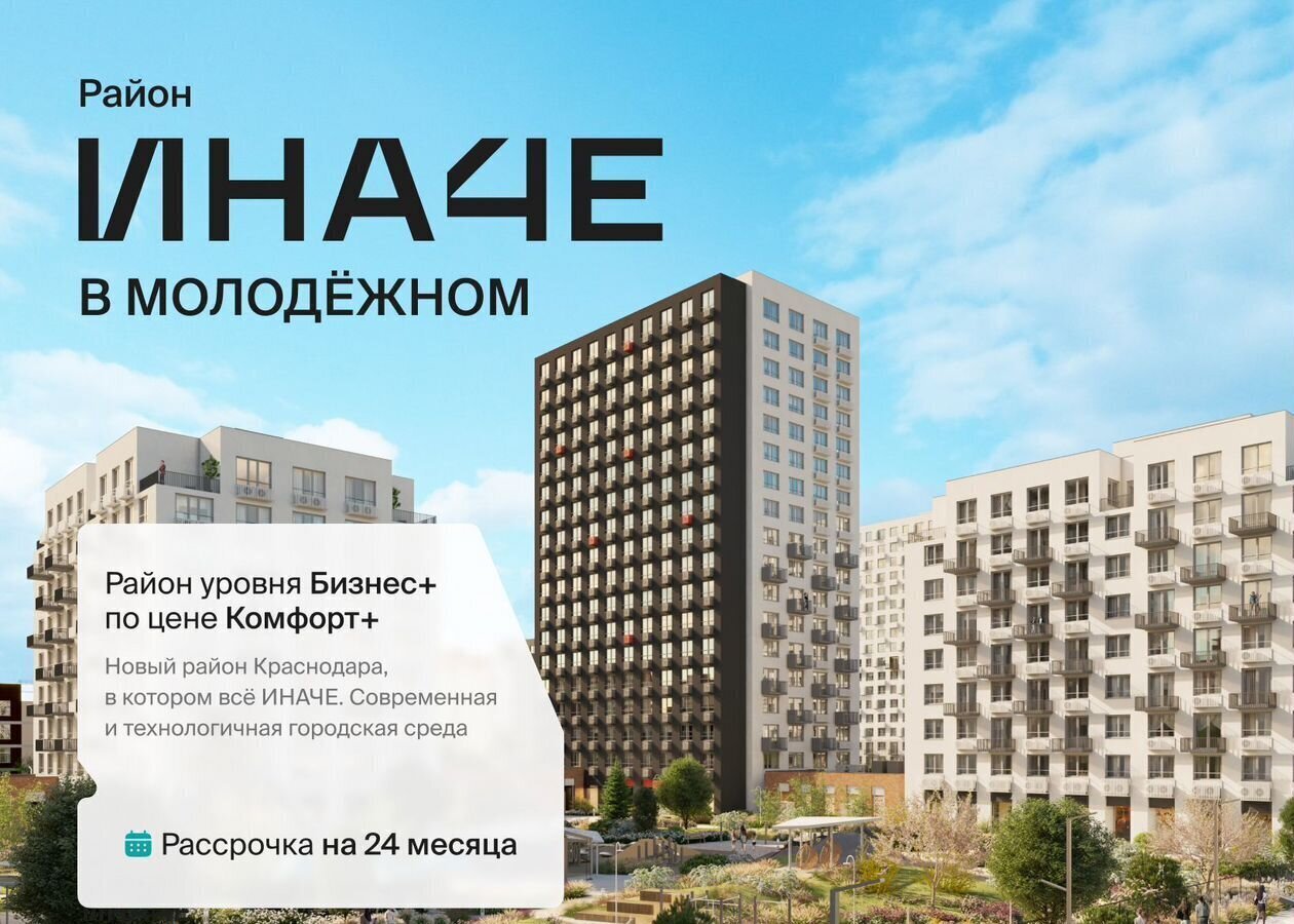 квартира г Краснодар р-н Прикубанский ул. Профессора Рудакова/Душистая/4-я Целиноградская, стр. 5 фото 5