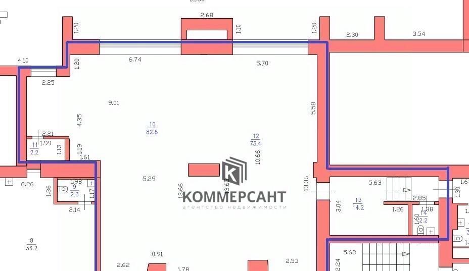 торговое помещение г Нижний Новгород Горьковская ул Максима Горького 148 фото 1