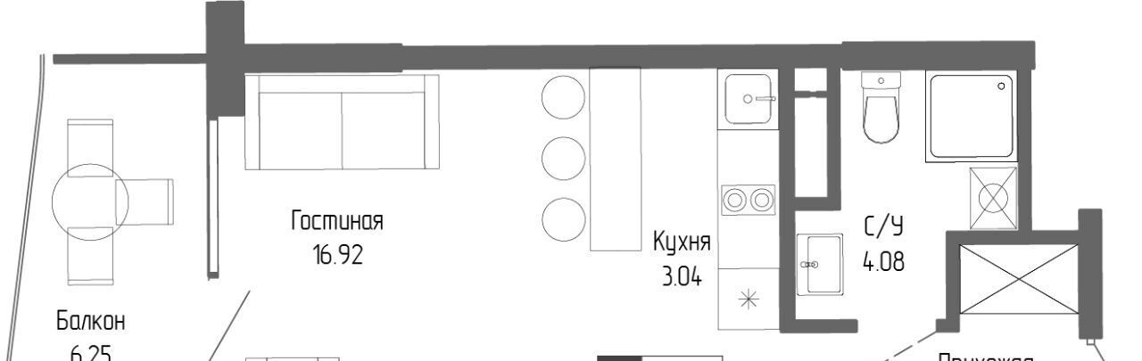 квартира г Алушта Профессорский Уголок Крымская Резиденция жилой комплекс фото 1