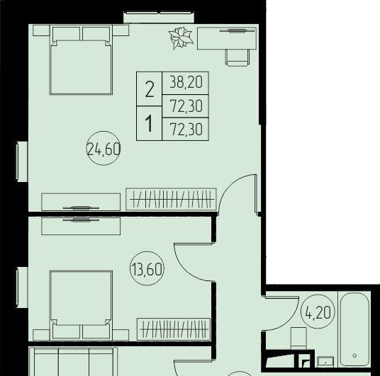 квартира г Пушкино ЖК 31 квартал Медведково фото 1