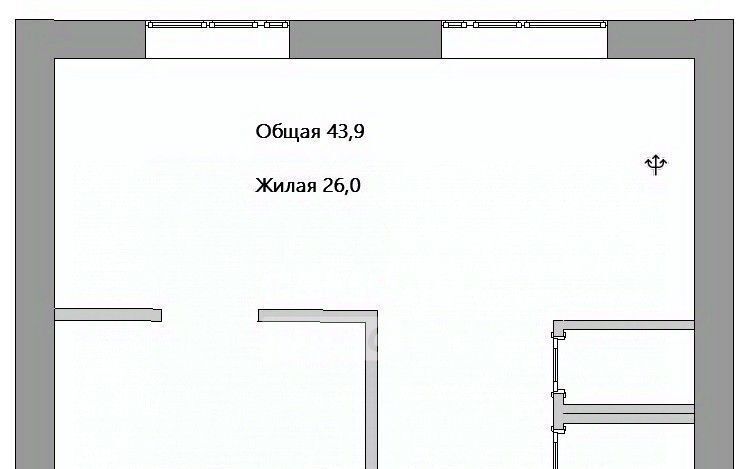 квартира городской округ Одинцовский г Звенигород р-н мкр Пронина Строгино, 5 фото 2