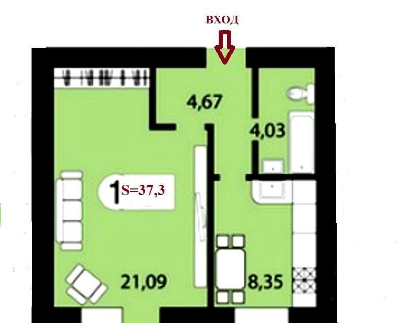 квартира г Красноярск р-н Свердловский ул Карамзина 22 фото 4