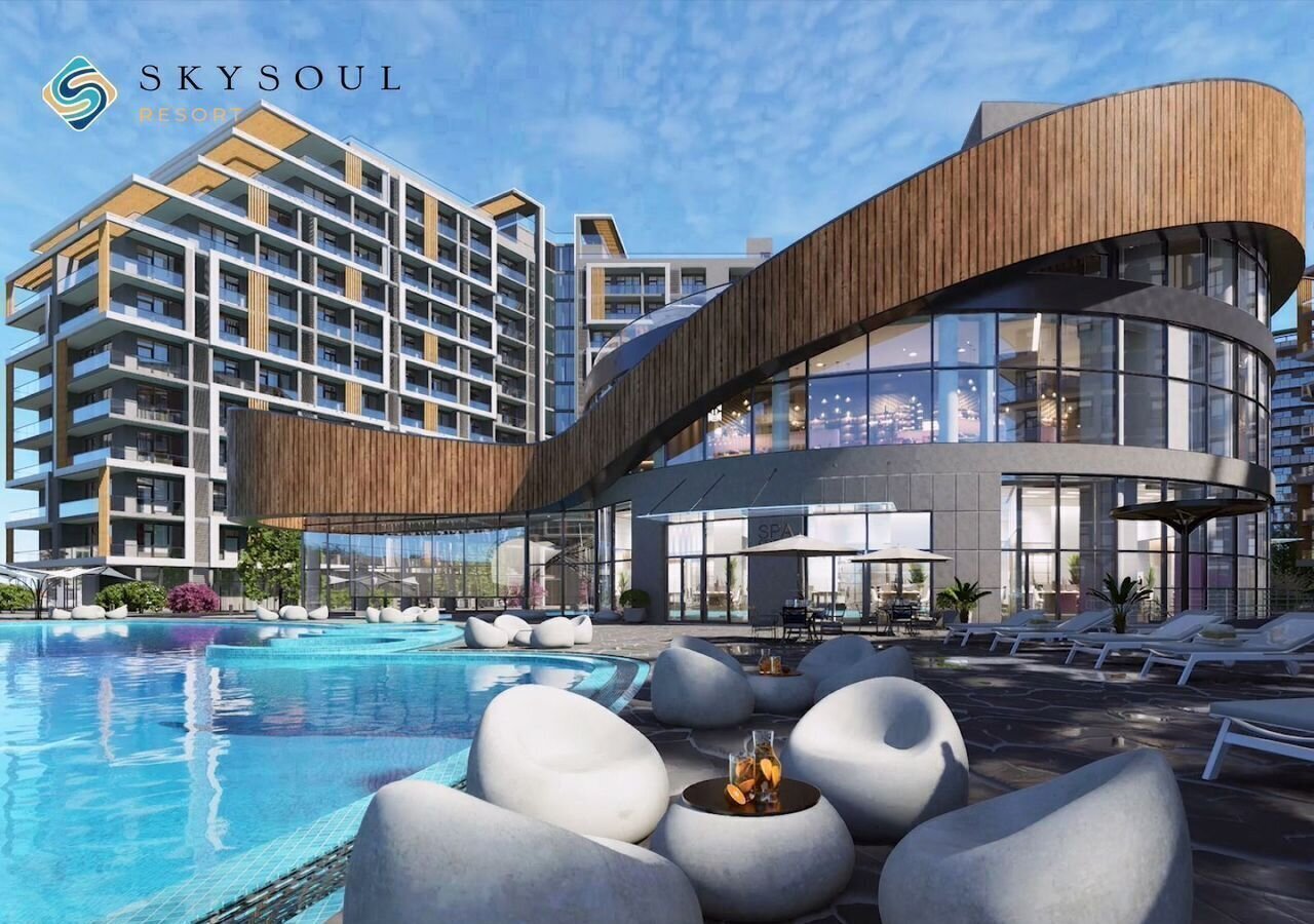 квартира г Феодосия пгт Коктебель Туристическо-рекреационного комплекс «SkySoul Resort» р-н автозаправки «Химсбытторг», стр. 8 фото 10