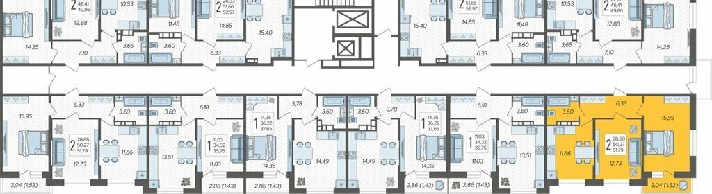 квартира г Краснодар ЖК «Смородина» фото 2
