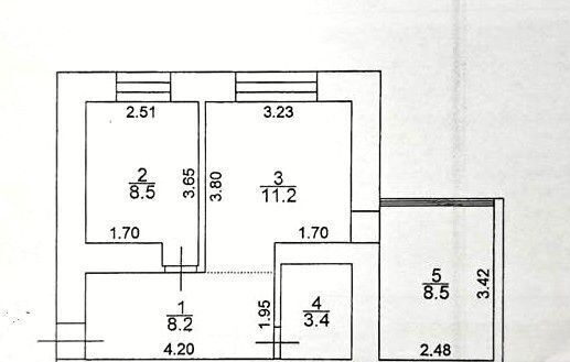 квартира г Астрахань р-н Советский ул Боевая 126к/7 фото 13
