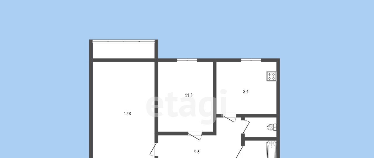 квартира г Черкесск ул Космонавтов 82 фото 2