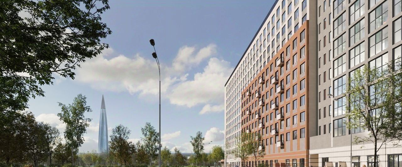квартира г Санкт-Петербург метро Комендантский Проспект аллея Арцеуловская 9 округ Юнтолово фото 2