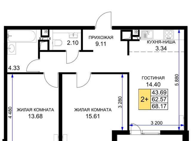 р-н Прикубанский ул Ветеранов 85к/4 ЖК «Сегодня» фото