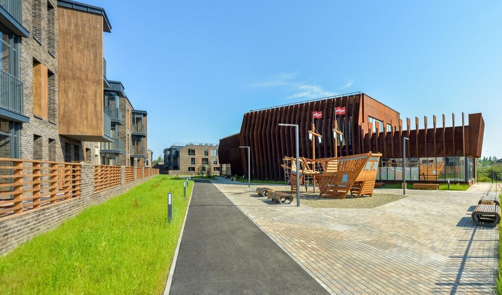 квартира г Санкт-Петербург п Стрельна ш Красносельское 22 ЖК «VEREN VILLAGE стрельна» метро Автово р-н Петродворцовый фото 5