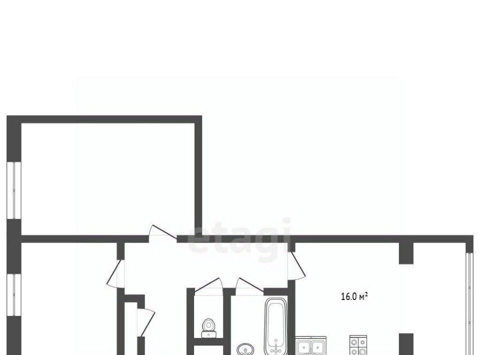 квартира г Нягань р-н мкр 2 2 фото 2