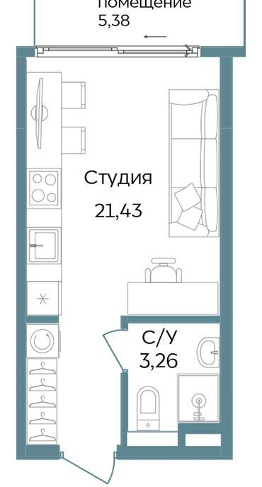 квартира г Саки курортный кластер Темпо фото 1