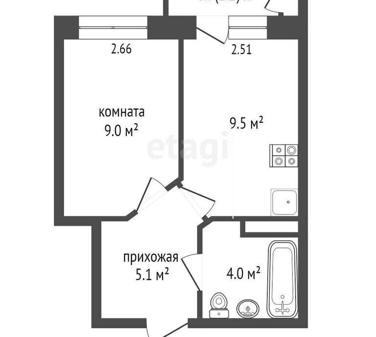 квартира г Пермь р-н Орджоникидзевский ул Белозерская 30а фото 1