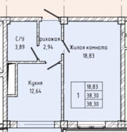 квартира г Нальчик с Кенже Горная ул Солнечная 7/6 фото 8