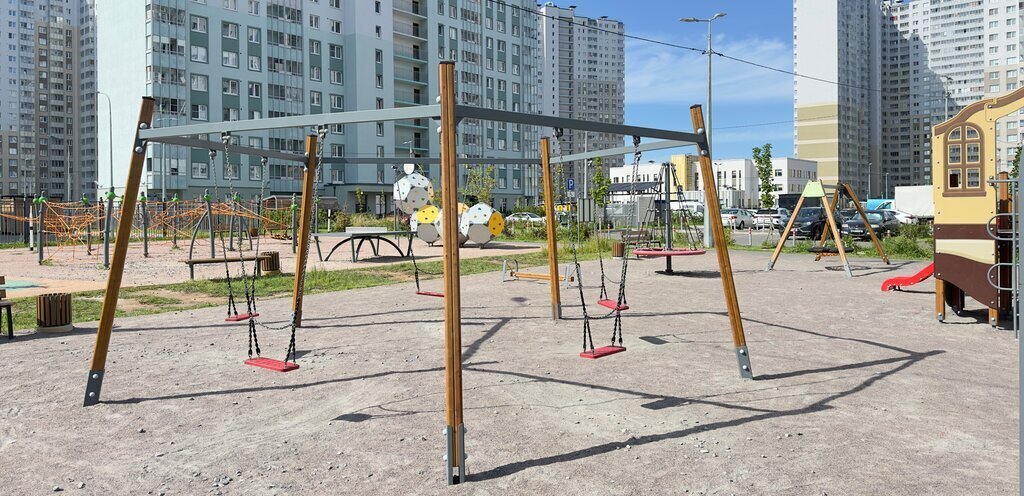 квартира г Санкт-Петербург метро Девяткино дор Муринская 25к/2 Ленинградская область фото 21