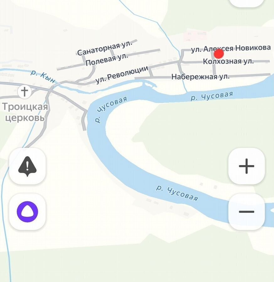 земля г Лысьва с Кын ул. Алексея Новикова фото 2