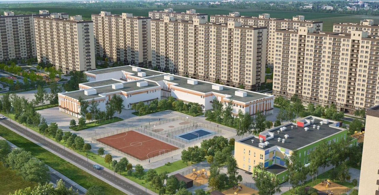 квартира г Краснодар р-н Прикубанский ул им. лётчика Позднякова 2 корп. 8 фото 10