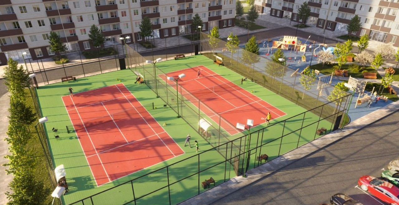квартира г Краснодар р-н Прикубанский ул им. лётчика Позднякова 2 ЖК «Дыхание» корп. 8 фото 6