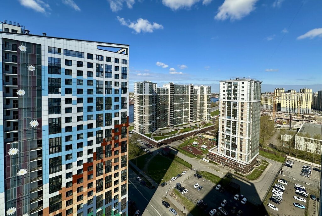 квартира г Санкт-Петербург метро Ломоносовская ул Крыленко 1с/2 1к фото 9