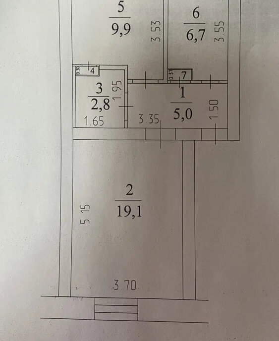 квартира г Кемерово ул Арочная 41а фото 2
