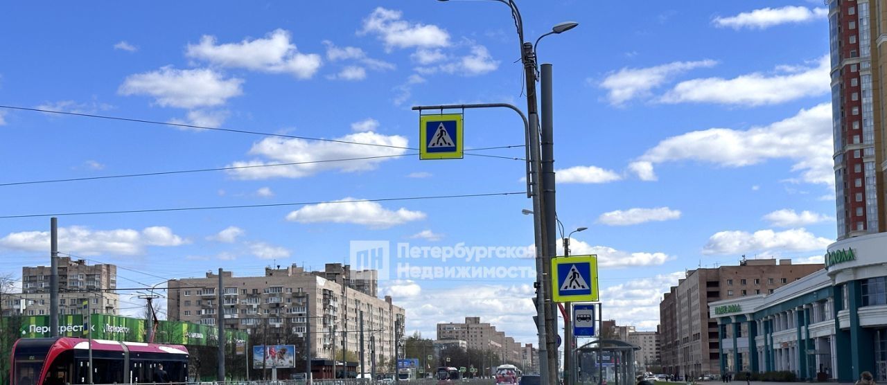 квартира г Санкт-Петербург метро Проспект Просвещения ул Кустодиева 7к/1 фото 22