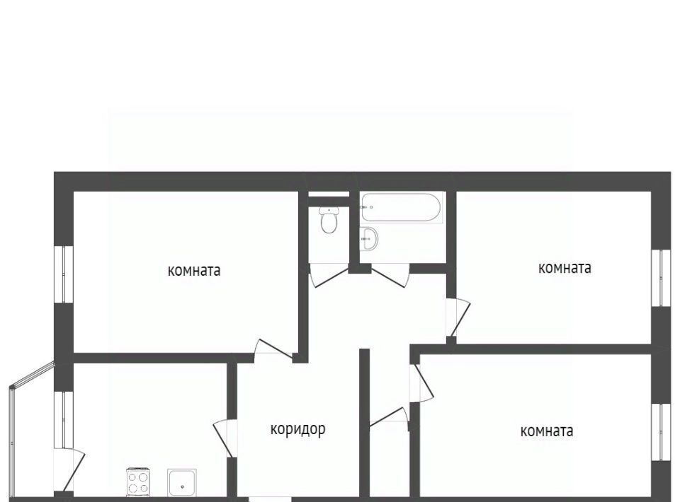 квартира г Сургут ул Геологическая 15 24-й фото 2