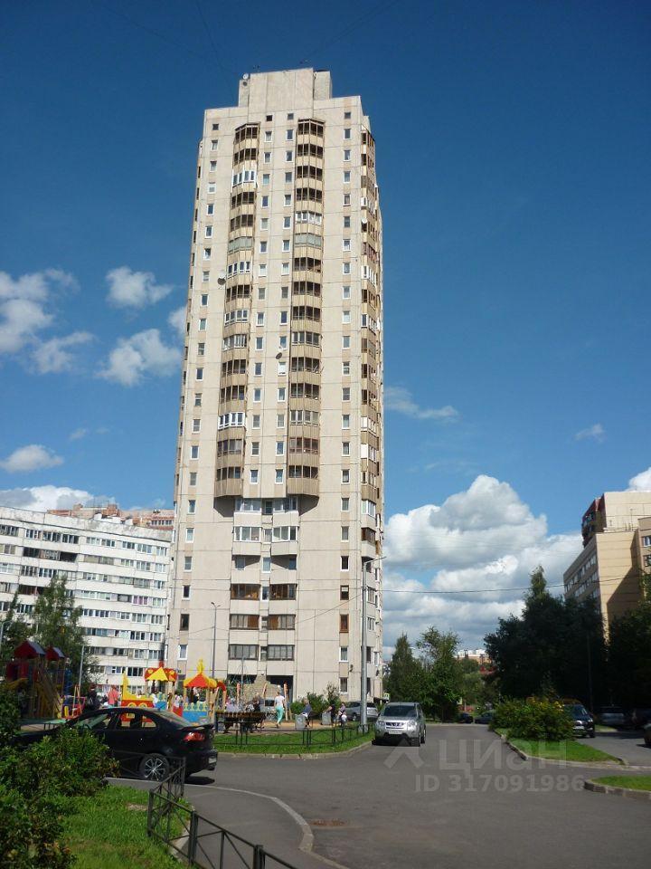 квартира г Санкт-Петербург пл Льва Мациевича 4 округ Комендантский аэродром, Ленинградская область фото 1