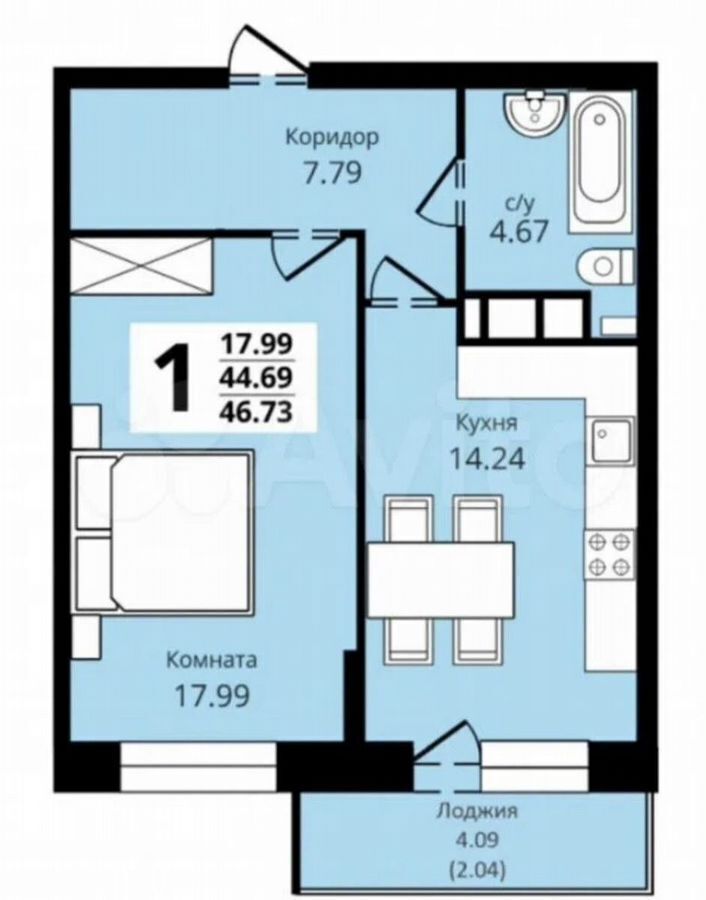 квартира г Владимир р-н Ленинский ул Мира 3 фото 14