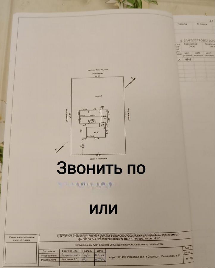 дом г Сасово ул Пионерская 21 Сасовский муниципальный округ фото 31