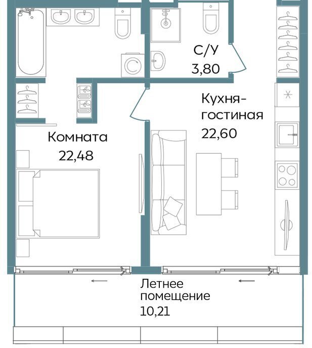 квартира г Саки курортный кластер Темпо фото 1