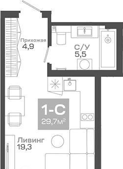 квартира г Новосибирск Студенческая Академгородок ул Мусы Джалиля 17 фото 1