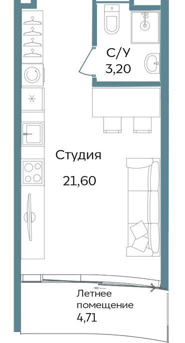 квартира г Саки курортный кластер Темпо фото 1